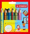6 couleurs différentes