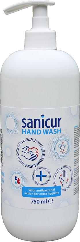 3 x Sanicur Handgel 500ml - alcohol gel