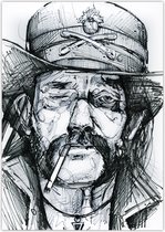 Lemmy Kilmister - poster - 30 x 40 cm