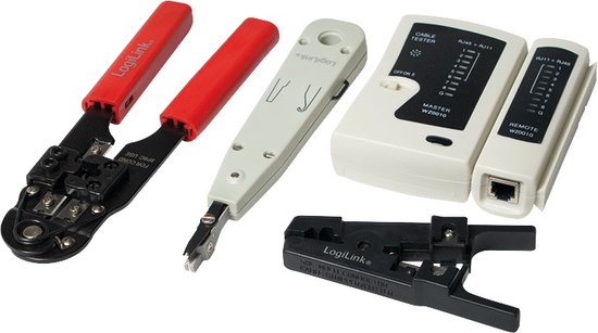 Set d'outils pour réseau LogiLink WZ0012