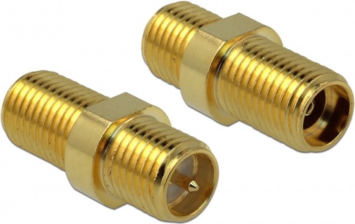RP-SMA (v) - SMA (v) adapter - 50 Ohm / 3 GHz