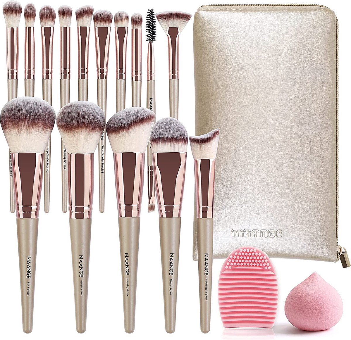 Make-Up Kwasten Set - Make-Up Brush Set – Cosmetica Premium Kwastenset