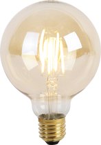 LUEDD E27 3-staps dimbare LED lamp G95 Goldline 5W 530 lm 2200K