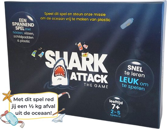 Afbeelding van het spel Shark Attack the Game - Nederlandstalig Kaartspel