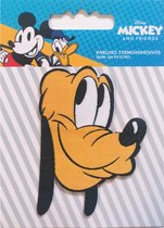 Disney - Mickey Mouse Pluton regardant vers le haut - Écusson