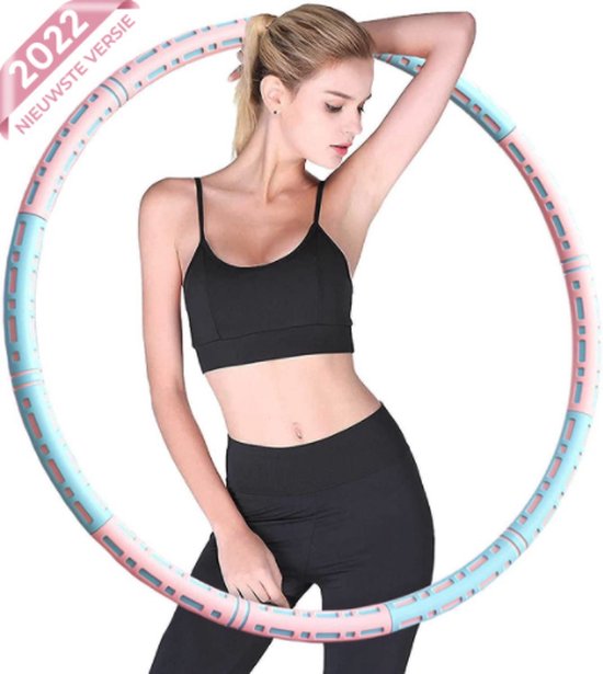 Fitness Hula Hoop - Cerceau de Sport et/ou Ring de Yoga avec poids réglable  - Acier... | bol.com