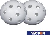 Vicfloor unihockey / floorball ballen - set van 10stuks