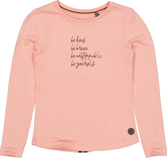 Meisjes shirt - Alice - Zalm roze