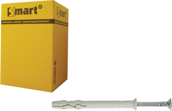 SMART | Nagelplug VK boord gemonteerd Ø 6x50 | 200 st