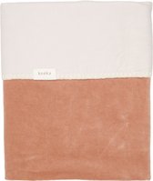 Koeka Couverture lit bébé flanelle Oddi - marron clair - 100x150cm