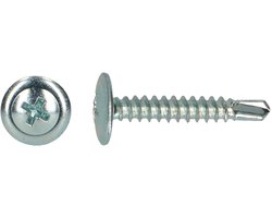 PGB-FASTENERS | Zelfborende schroef bolkop+kraag Ø 4,20x32 Zn | 200 st
