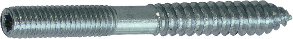 PGB-FASTENERS | Stokeind zeskant sleutelvlak M10x90 Zn | 50 st