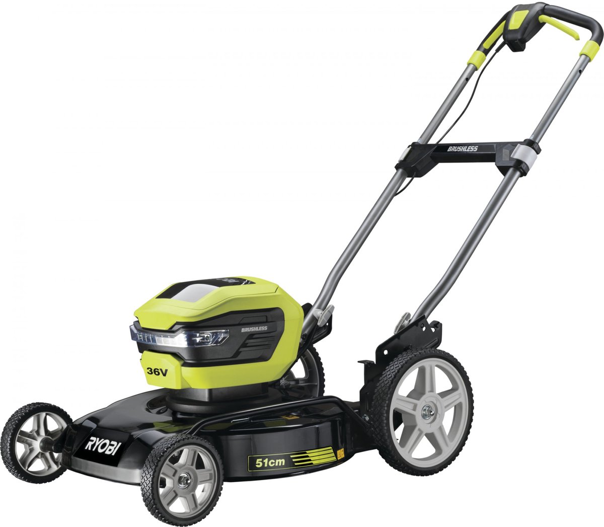 Ryobi Ryob Akku-Mulchmäher RY36LMMX51A-140 36V