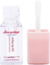 Boozyshop ® Jelly Lip Oil - Lip Olie Transparant - Ook geschikt voor over Lipstick - Hydraterende Lip Oil - Verzorgende en Zachte Lippen - Vegan Lipoil