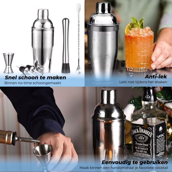 Barmaatje 30/50ml |RVS Jigger - Kookwinkel Kitchen&More