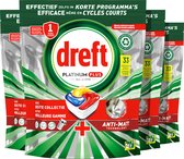 Dreft Platinum Plus All In One - Vaatwastabletten - Citroen - Voordeelverpakking 4 x 33 stuks