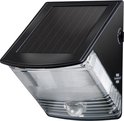 Brennenstuhl LED-zonnelamp met bewegingssensor / buitenverlichting met geÃ¯ntegreerd zonnepaneel en infrarood bewegingssensor, zwart