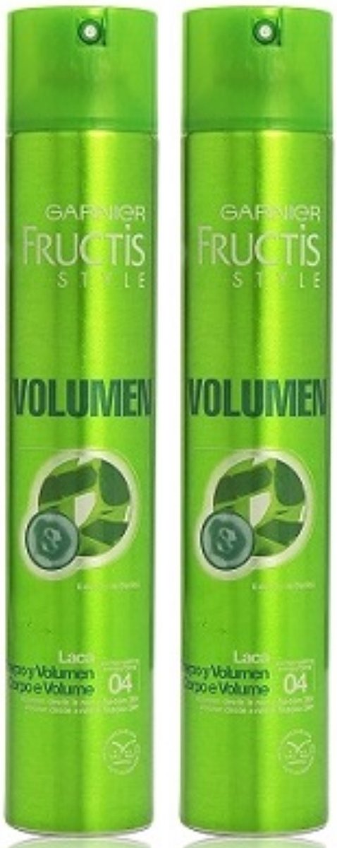 Garnier Fructis Style Volume Haarspray Voordeelbundel - 2 x 400 ml