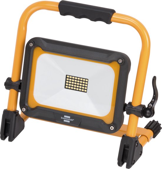 Brennenstuhl Jaro Mobile LED Spotlight 2050 M/LED Construction Spotlight For Outdoor Use IP65 Led Work Spotlight 20 W With 2 M Cable Led Construction Site Spotlight With Quick Release Lock - View #10