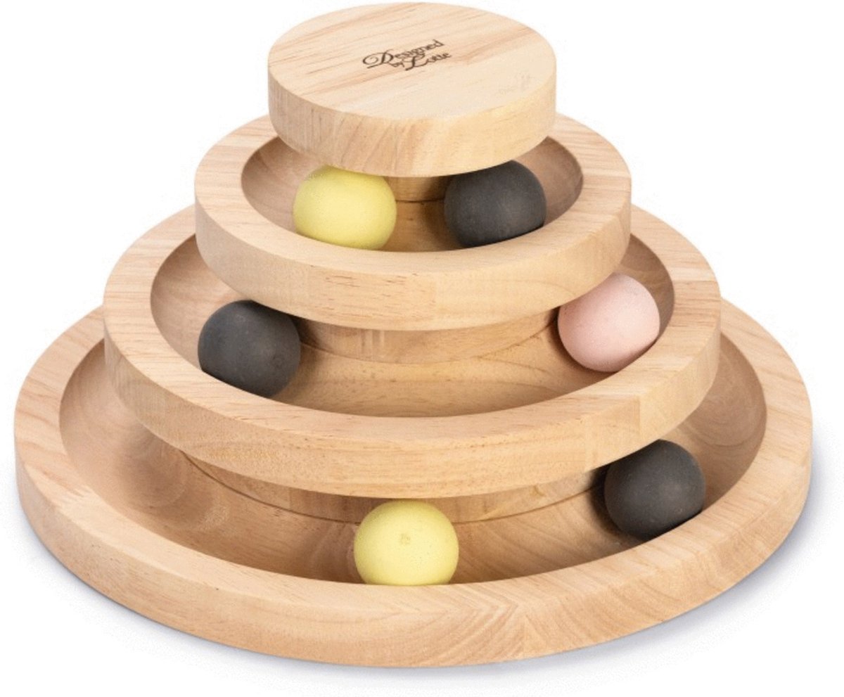 Designed by Lotte speeltoren Mia (26x26x14,5) hout