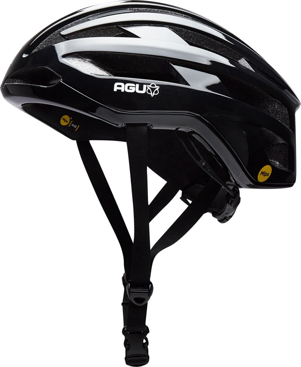 AGU Subsonic - Helm - MIPS - Aerodynamisch - Ventilatie - 52-56cm - Zwart