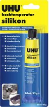 UHU Siliconenkit Kleur (specifiek): Zwart 80 ml