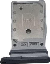 Vervangende simkaarthouder voor de Samsung Galaxy S21 FE 5G SM-G990 -zwart