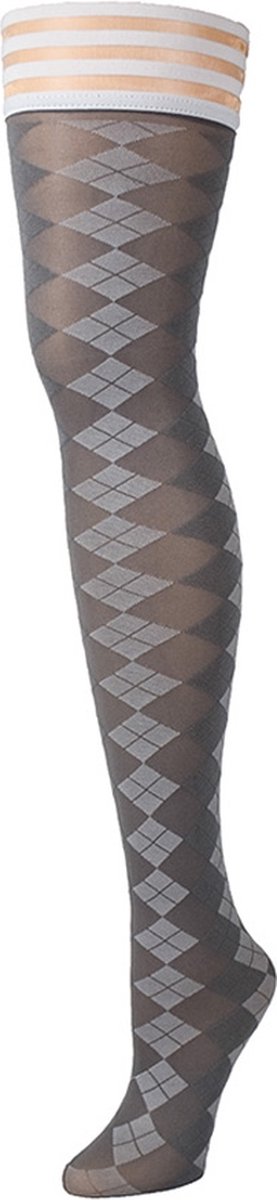 Par 4 - Thigh High - C - Grey