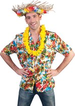 Costume d'Hawaï et Caraïbes et Tropical | Chemise Hawaii aux couleurs exubérantes | Taille 56-58 | Costume de carnaval | Déguisements