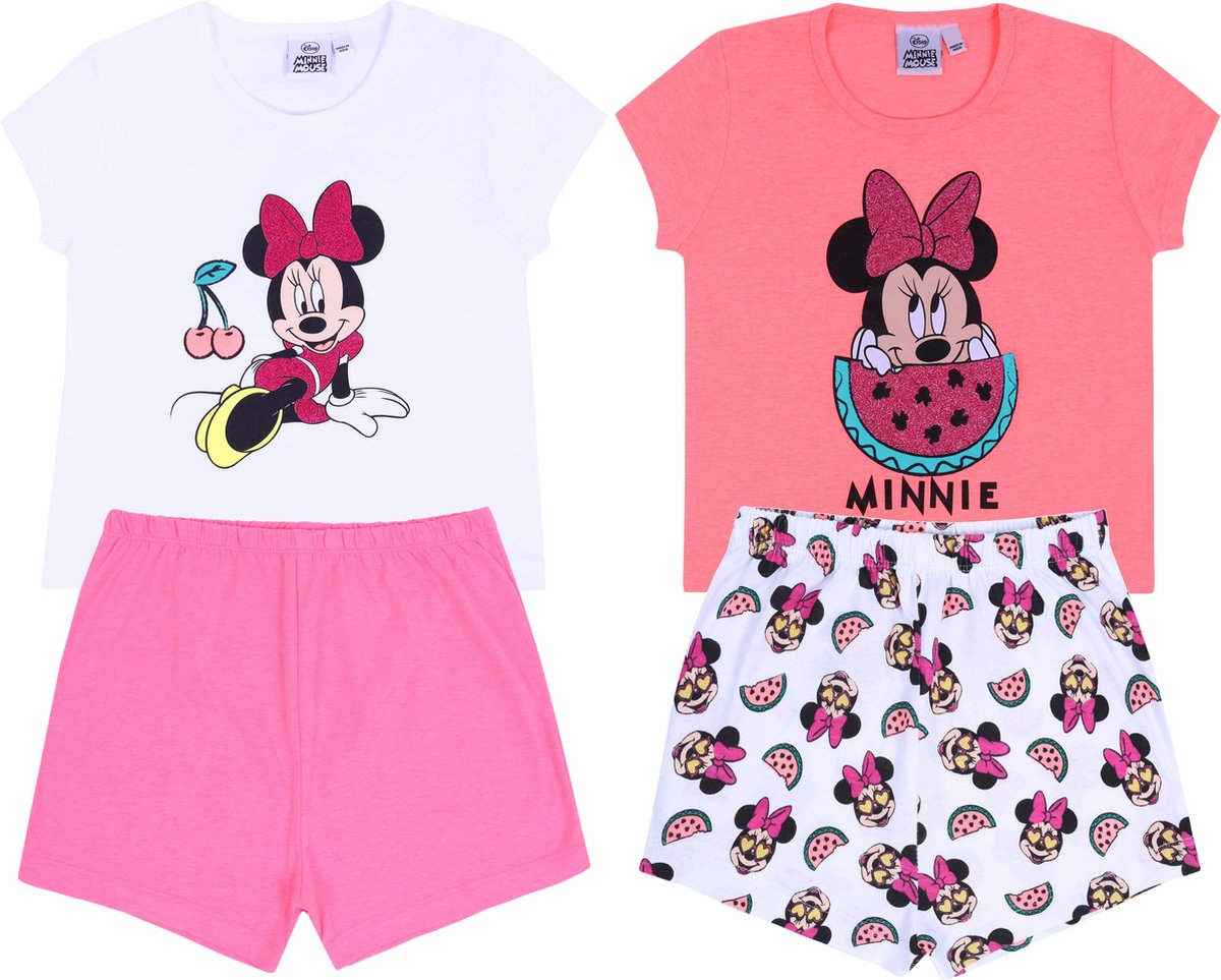 Minnie Mouse DISNEY - 2x Pyjama - watermeloenen / 104