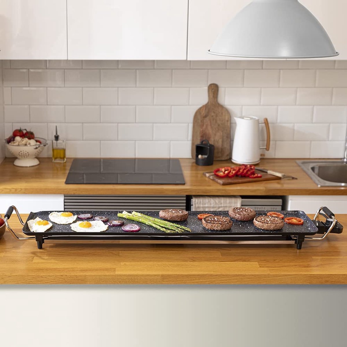 Elektrische Grillplaat Multifunctionele Grill Hoge prestatie