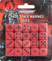 Chaos Space Marines Dice Set