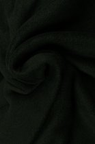 10 meter fleece stof - Zwart - 100% polyester