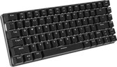 Ajazz AK33 - Mechanisch toetsenbord - Zwart met Wit Verlichting - 80% Gaming Keyboard - Zwarte Switches - Ergonomisch