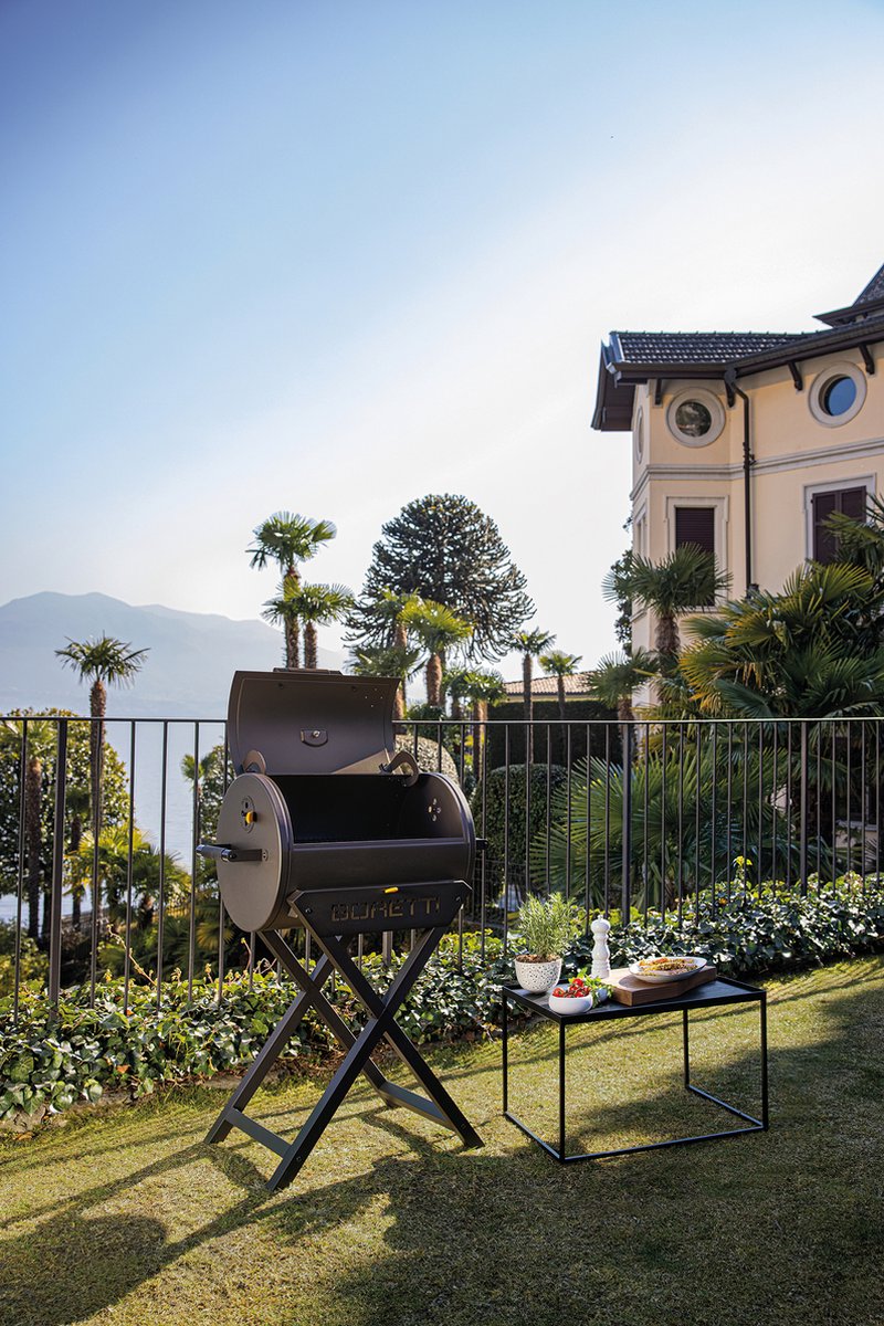 Boretti - Fratello 2.0 houtskool barbecue - gietijzeren roosters - 12 personen – foto 6