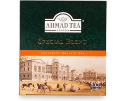 Ahmad Tea Special Blend 100 Theezakjes - Exclusieve Kwaliteitsthee - Bergamot Thee - Gearomatiseerde Thee - Flavored Tea - 100 Tea Bags - Exclusive Quality Tea
