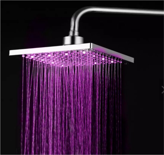 Jawes LED Regendouche Zilver Douchekop 20x20cm Verschillende