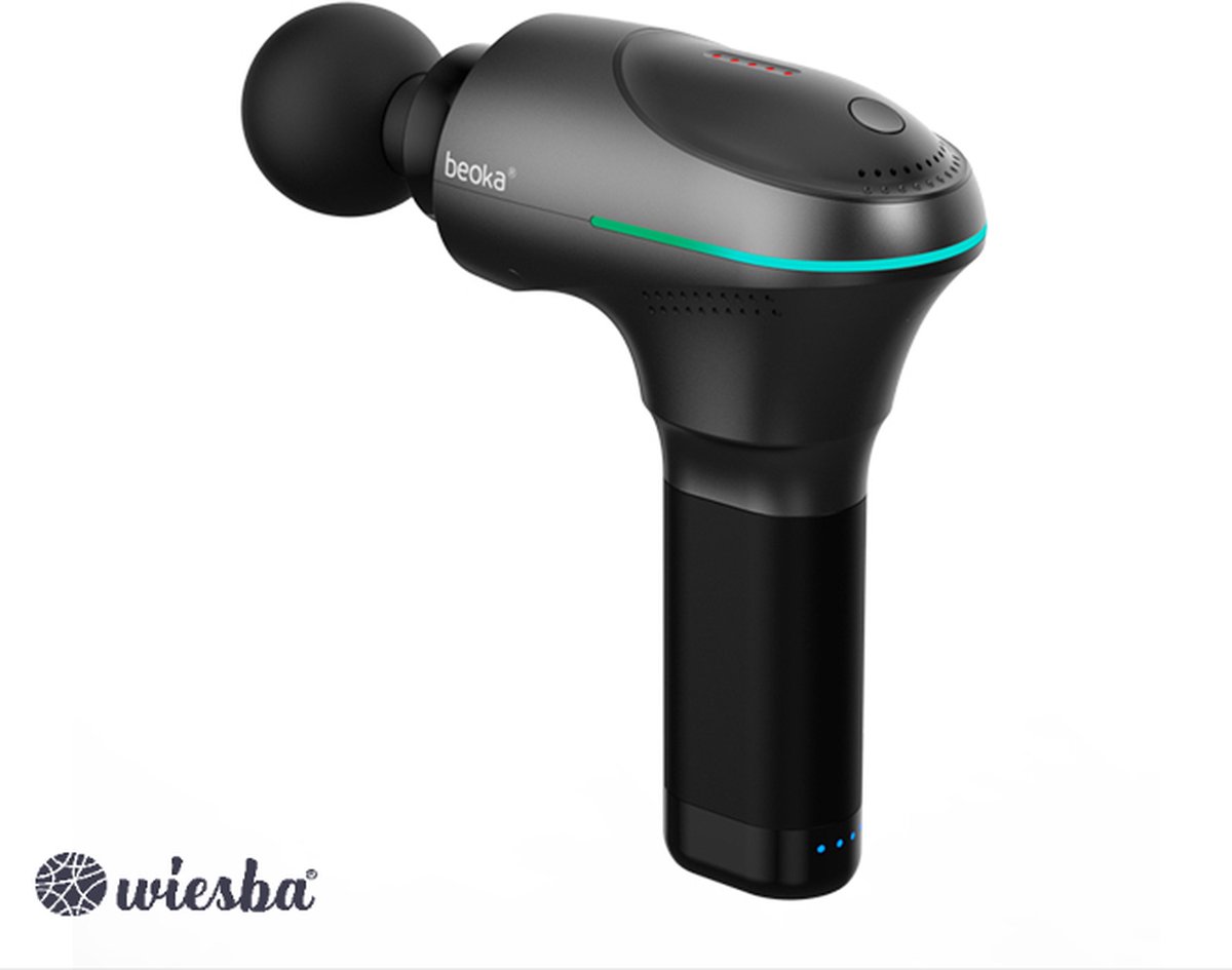 Beoka ® A2 Massage Gun PRO - Professioneel Massage Pistool - Sport en Relax Massage Apparaat - Massagepistool - Inclusief Koffer - Wiesba