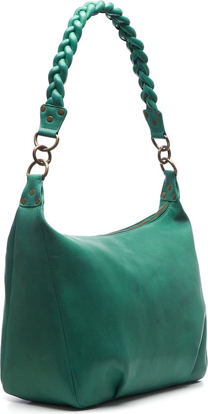 Chabo Bags - Classy Cas - Schoudertas - Hobo - Leer - Zwart | bol