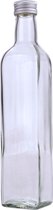 Lege Limoncello fles / Azijnfles / Oliefles mét Dop - 500ml - 6 stuks