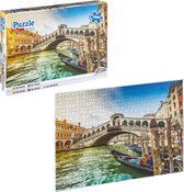 Grafix Puzzel 1000 stukjes volwassenen | Thema Venetië | Afmeting 50 X 70 CM | Legpuzzel