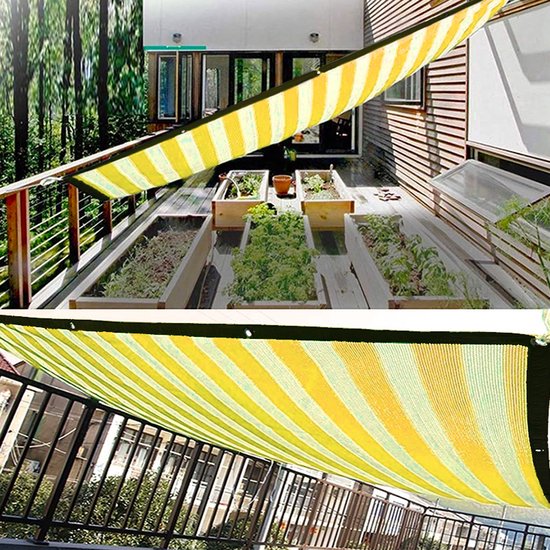 Schaduwdoek Cover For Kas Tuinplanten, Zonwering Stof Mesh Zonnebrandcrème Luifel, Outdoor B Alcony Patio Binnenplaats 90% UV-bestendig En Anti-aging (Color : Green, Size : 4mx6m