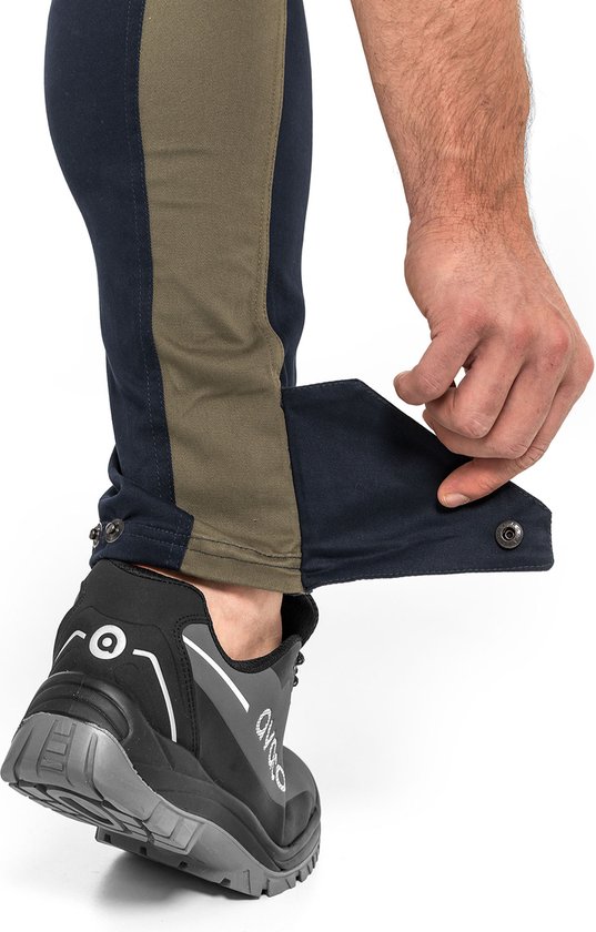 Pantalon de travail taille TUBBOS bleu marine/olive - Taille 56