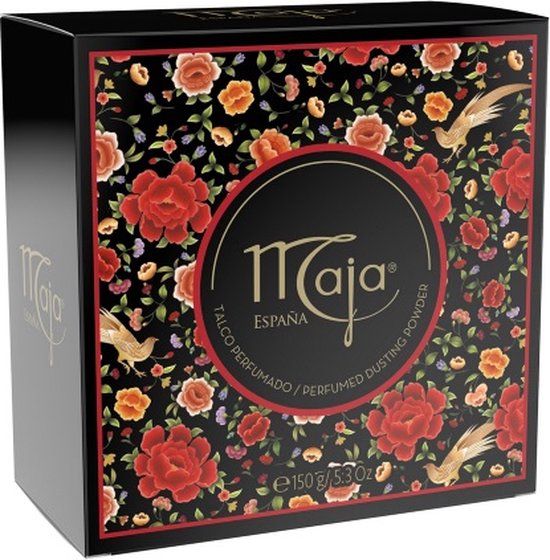 Maja by Myrurgia 157 ml Dusting Powder/Talc with Puff bol