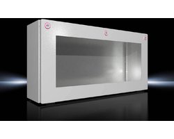 Rittal KX 1612.000 Installatiebehuizing, Wandbehuizing 600 x 300 x 155 Plaatstaal Grijs-wit (RAL 7035) 1 stuk(s)