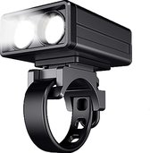 Lightyourbike ® DUO NOVA - Fietshelm verlichting LED - Helmlamp USB Oplaadbaar - Verlichting fietshelm bevestiging - Voorlicht & Achterlicht