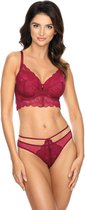 Push up Bh Charlize - bordeaux rood - 70B
