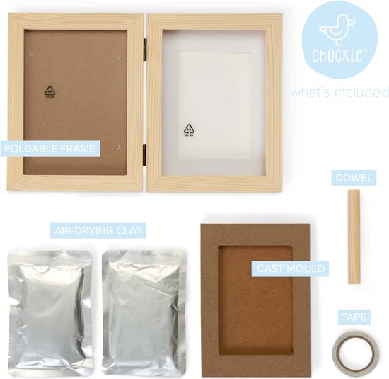 Baby Voetafdruk Kit & Handafdruk voor meisjes & jongens Cadeaus, Unieke Baby Shower Cadeaus, Gepersonaliseerde Babycadeaus voor kind, Babykamer Decor