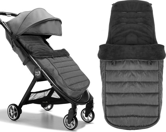 Chancelière pour poussette 2 en 1 noir Maxi Cosi