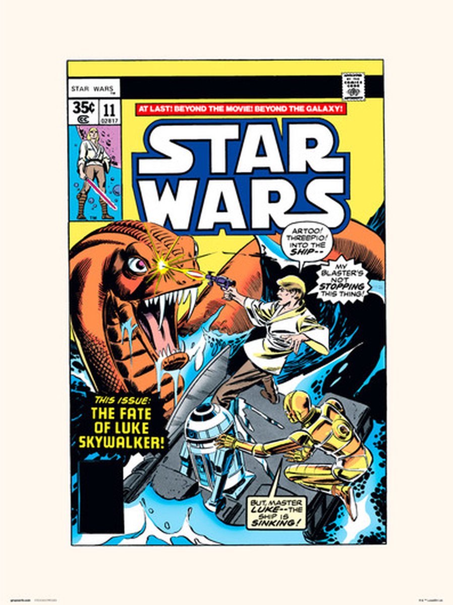 Grupo Erik STAR WARS 11 STAR SEARCH - Art Print 30x40 cm